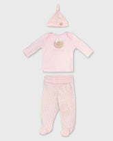 Set de Pijama Puntos Galleta Pink